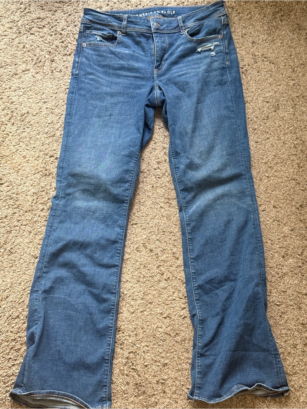 American Eagle Outfitters Women's Blue bootcut Jeans